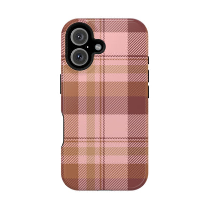 Honey Plaid iPhone Case