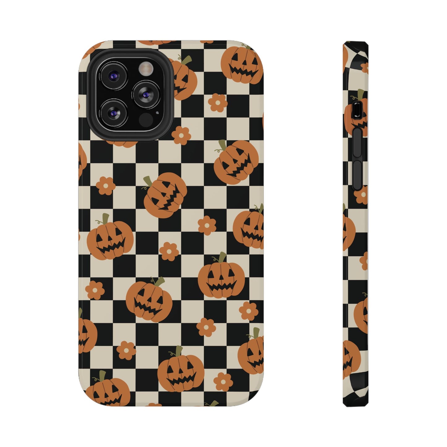 Retro Pumpkins iPhone Case