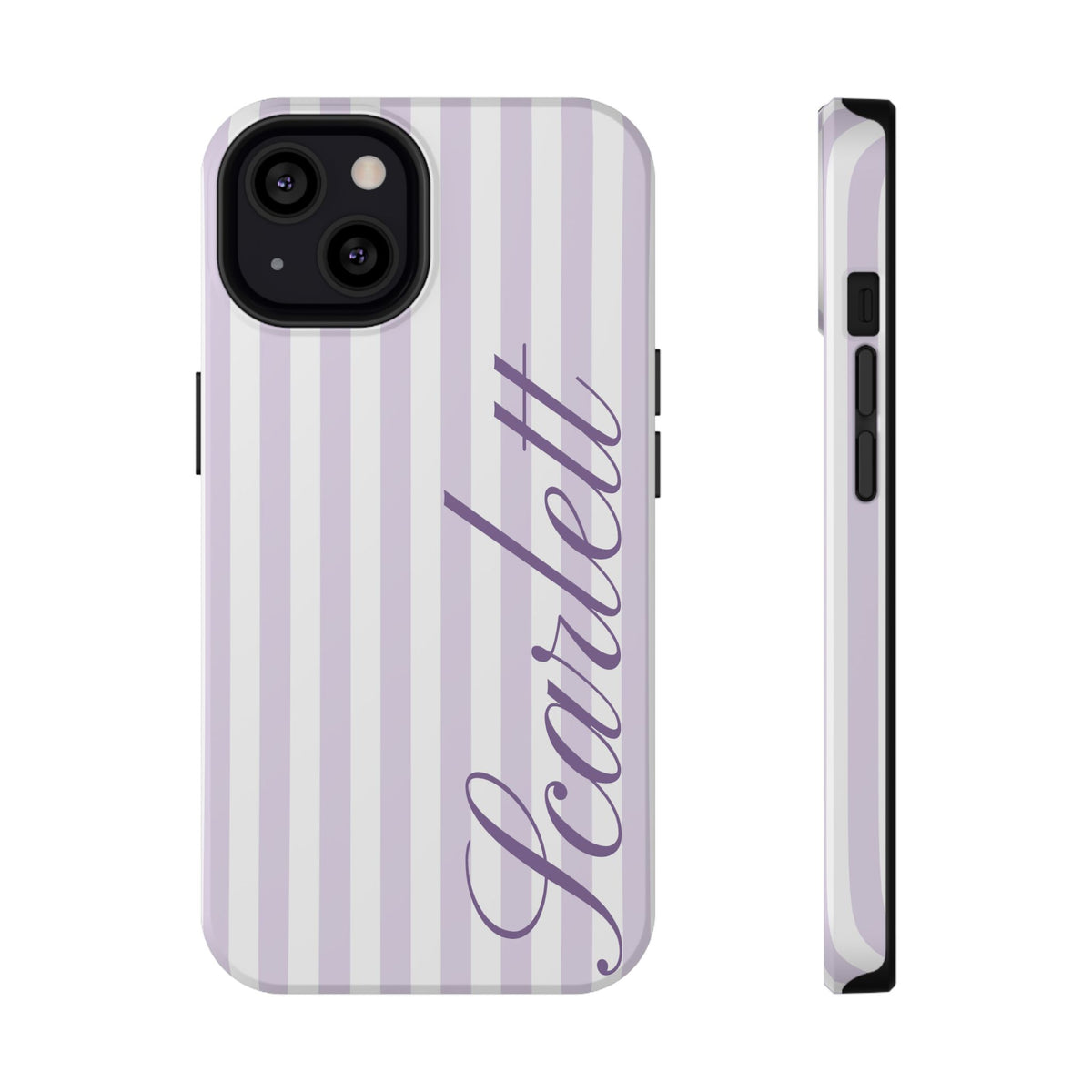 Personalized Lilac Beau iPhone Case