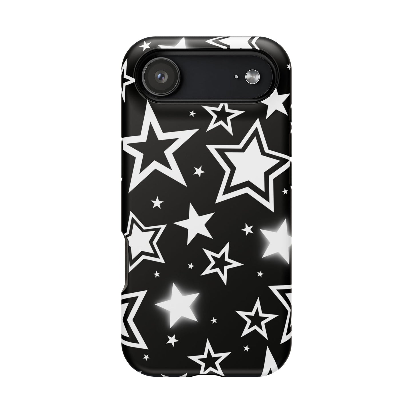 Black Stardust iPhone Case