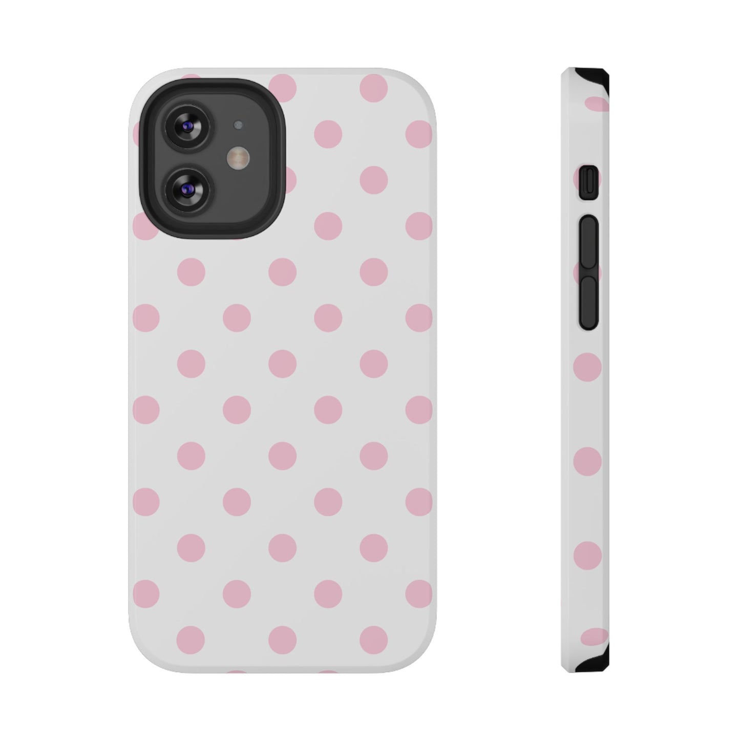 Black Polka Dots iPhone Case