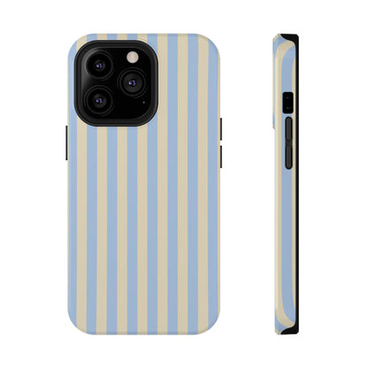 Lemon Sky Stripes iPhone Case