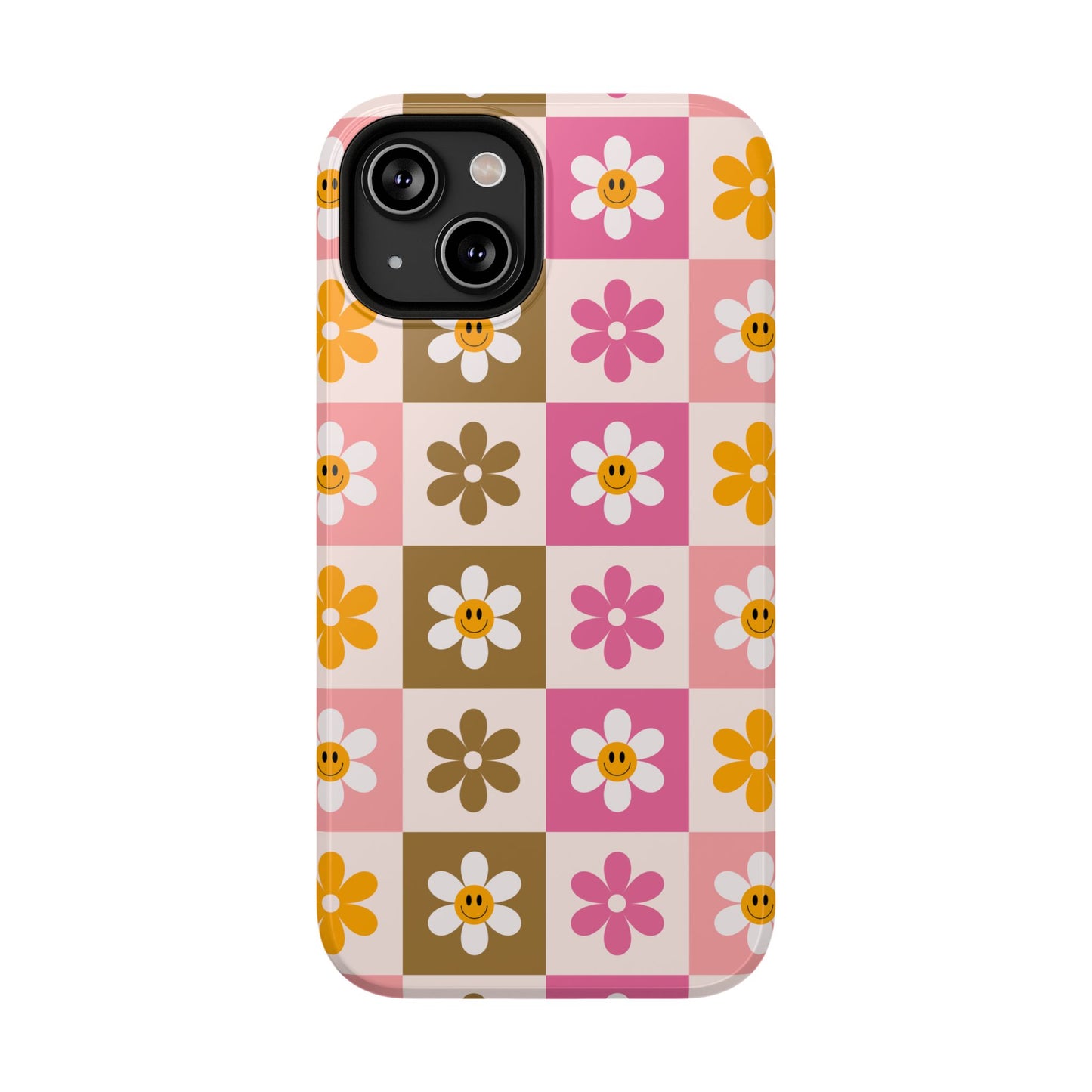 Smiley Flowers iPhone Case