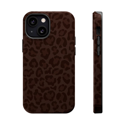 Mocha Leopard iPhone Case