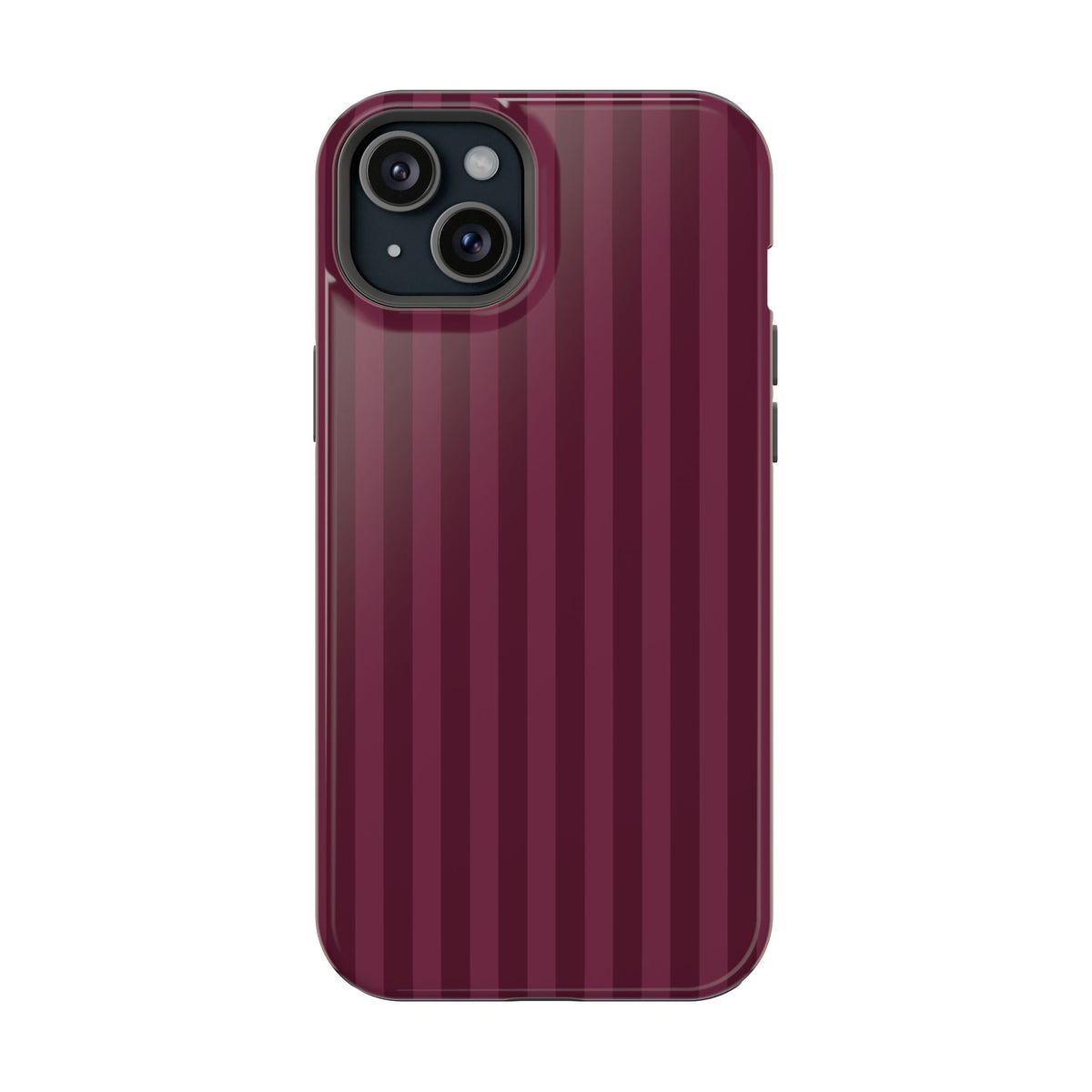 Plum Stripes iPhone Case