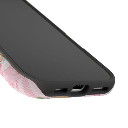 Pink Christmas Collage iPhone Case