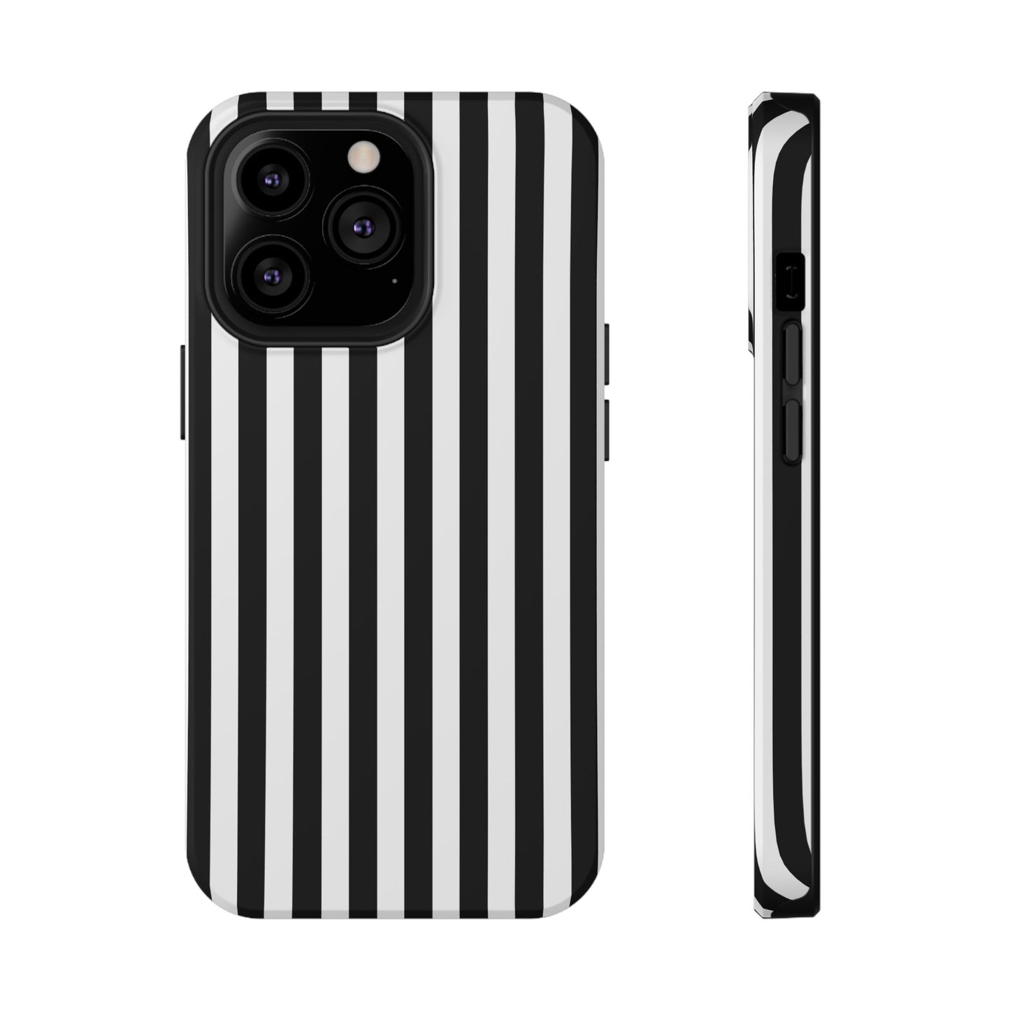 Noir Stripes iPhone Case