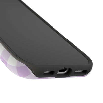 Purple Gingham iPhone Case