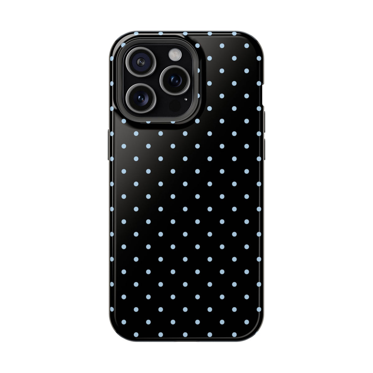 Blue Velvet Mini Dots iPhone Case