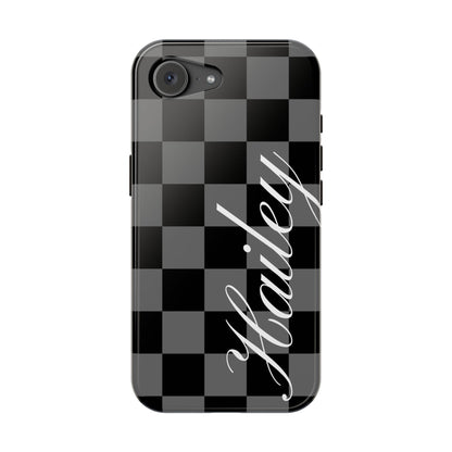 Custom Twilight Checkered iPhone Case