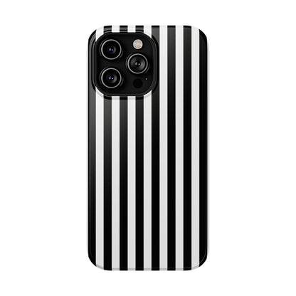 Noir Stripes iPhone Case