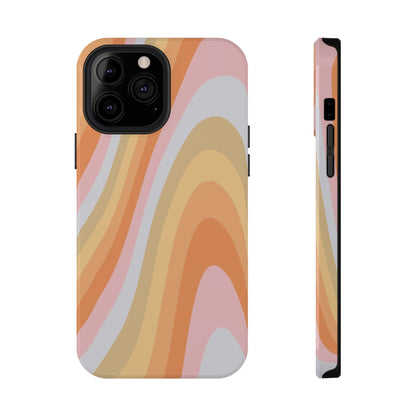 Rainbow Waves iPhone Case