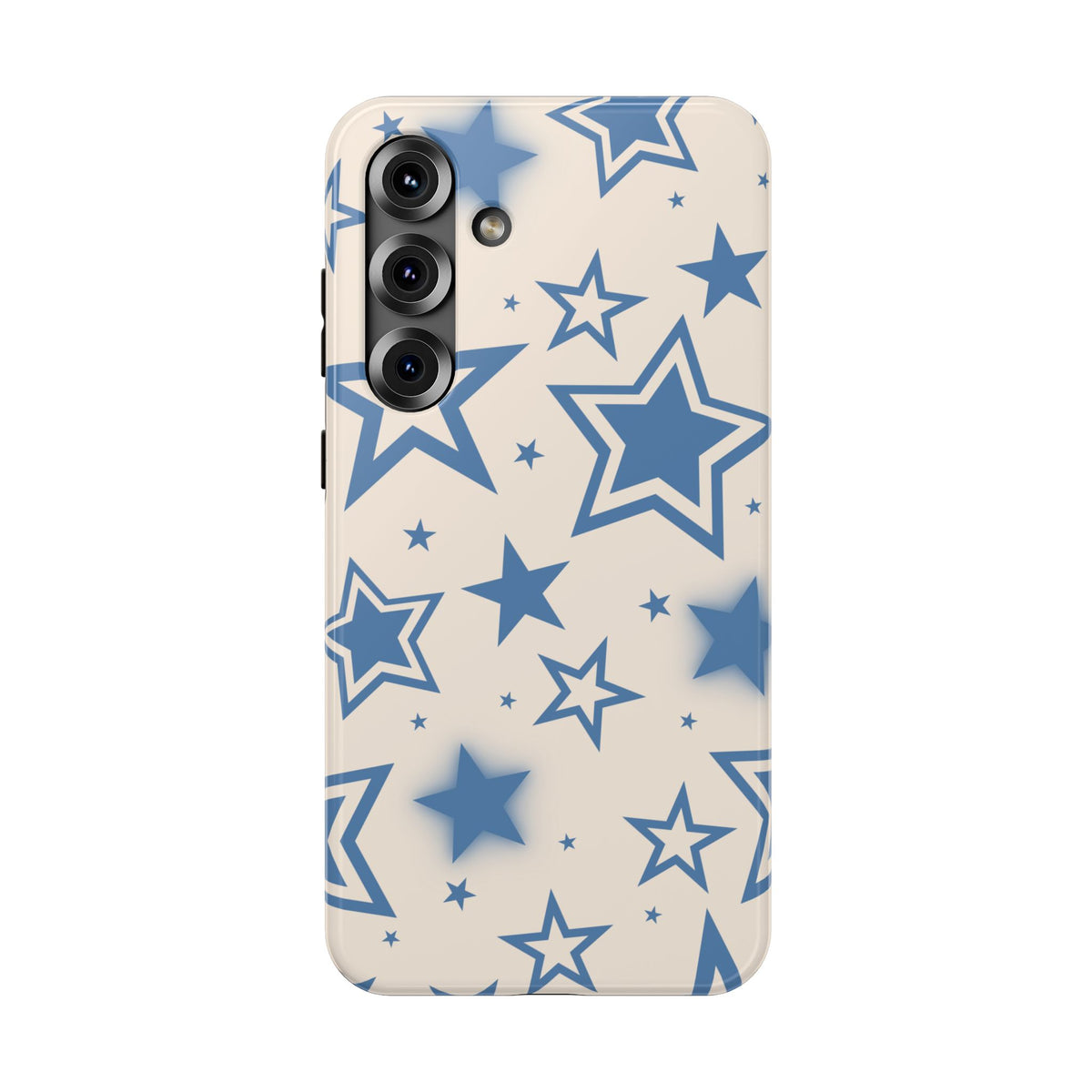 Beige & Blue Stardust Samsung Case