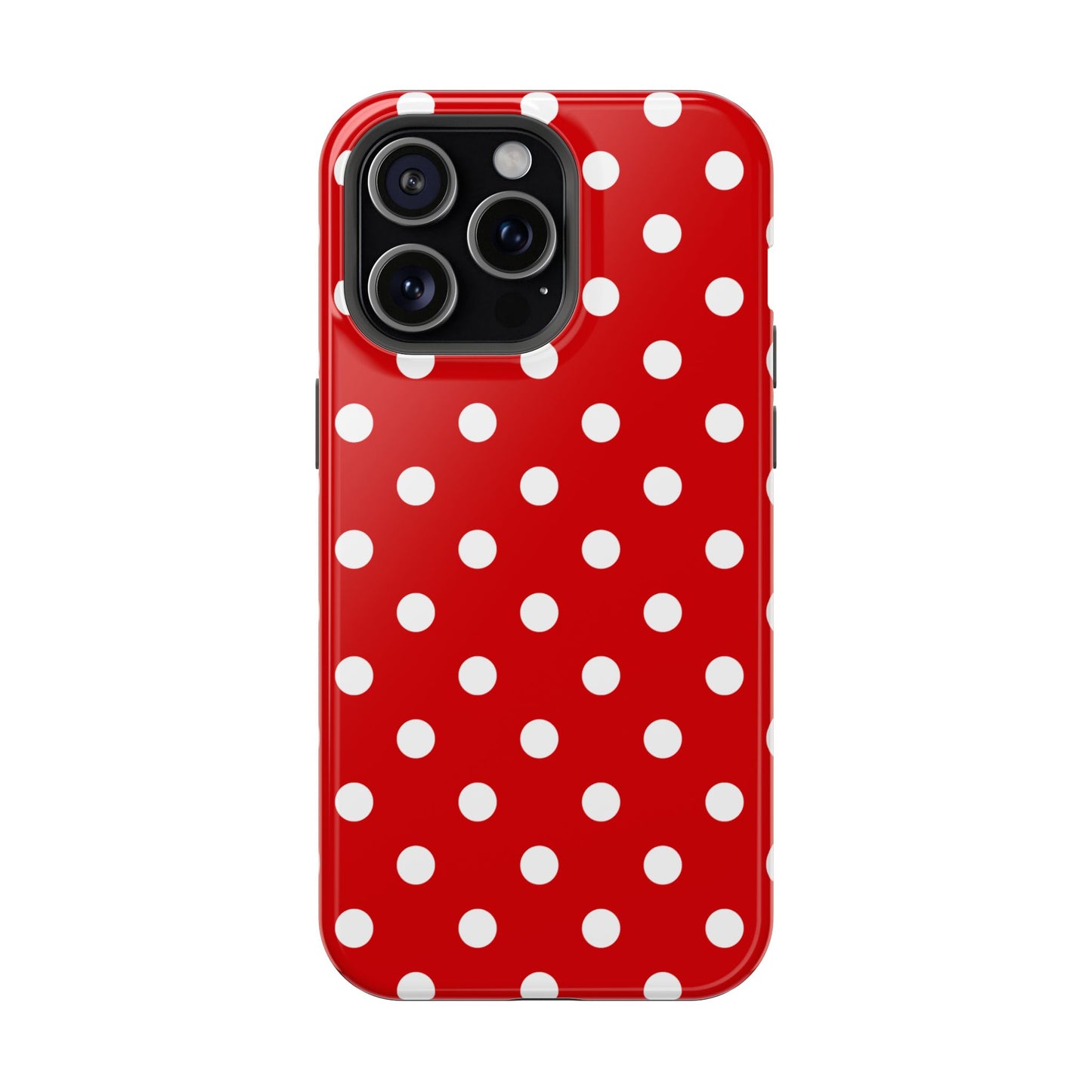 Red Polka Dots iPhone Case