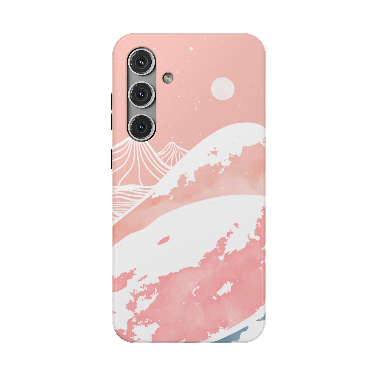 Pink Winter Night Samsung Case