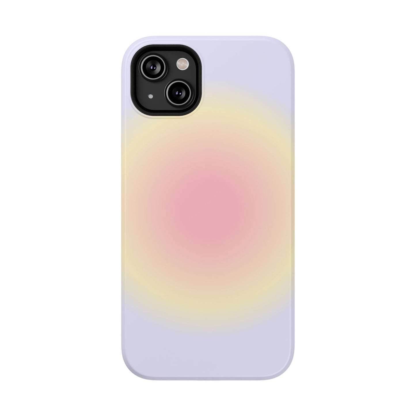 Lilac Aura iPhone Case