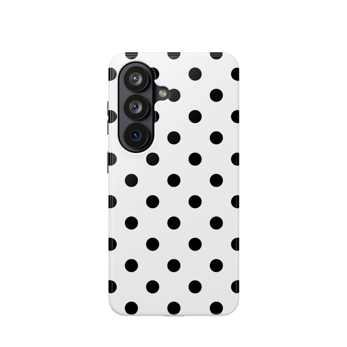 Black Polka Dots Samsung Case