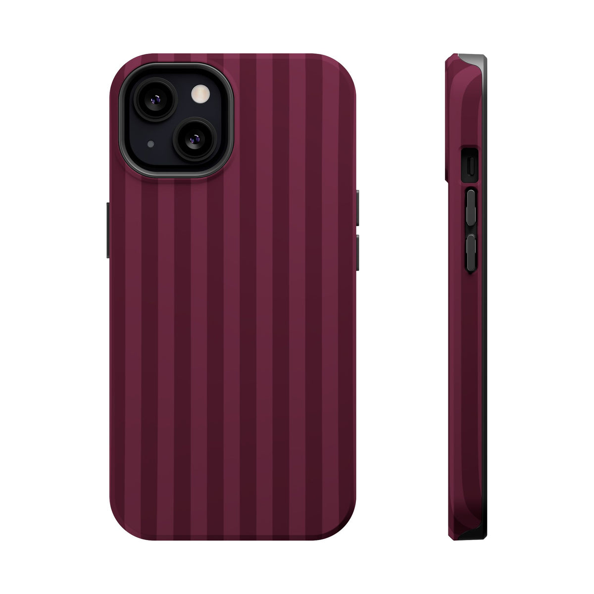 Plum Stripes iPhone Case