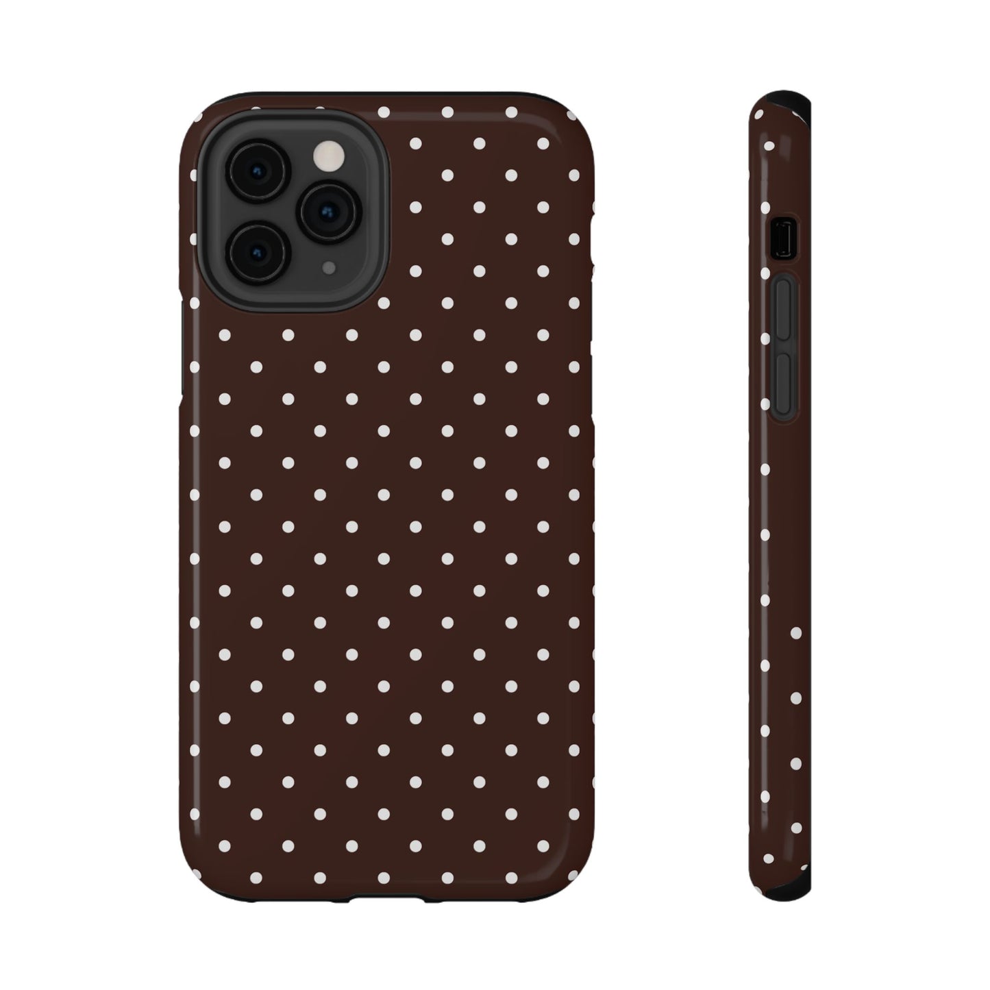 Mocha Mini Dots iPhone Case