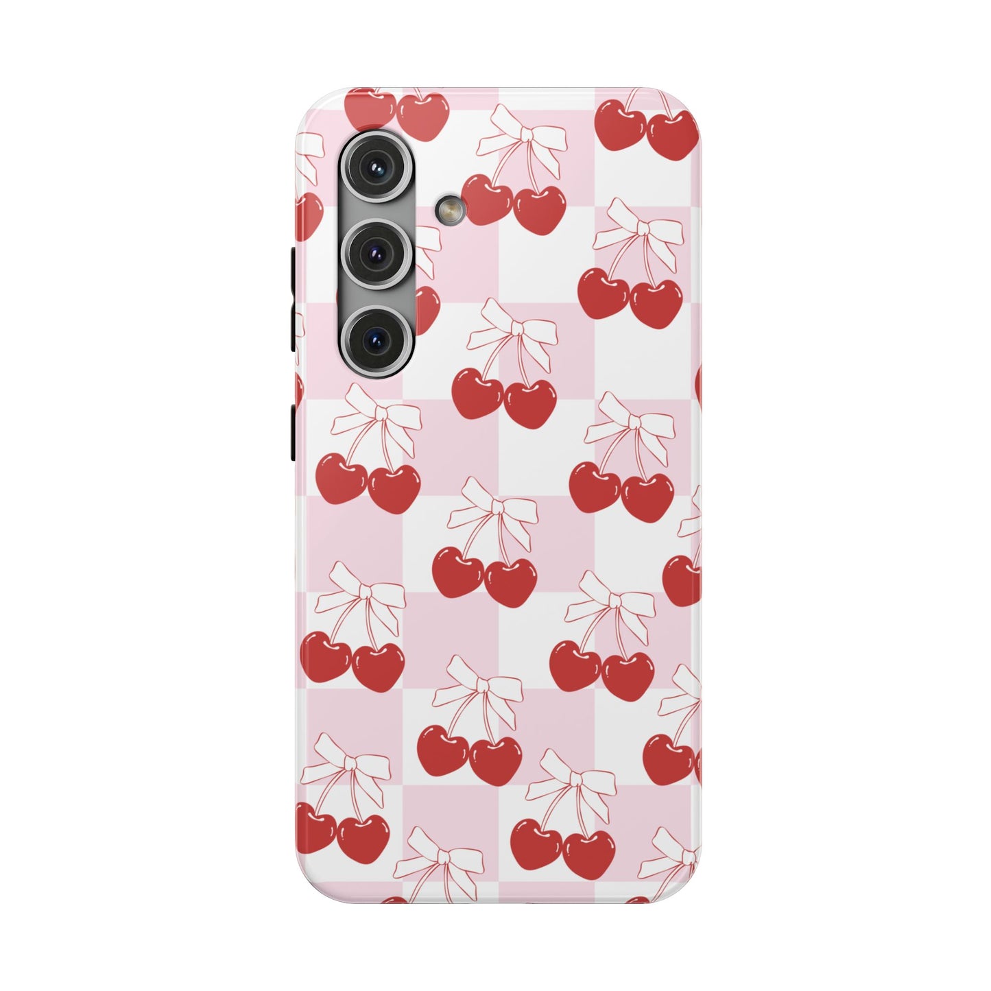 Cherry Bows Coquette Samsung Case