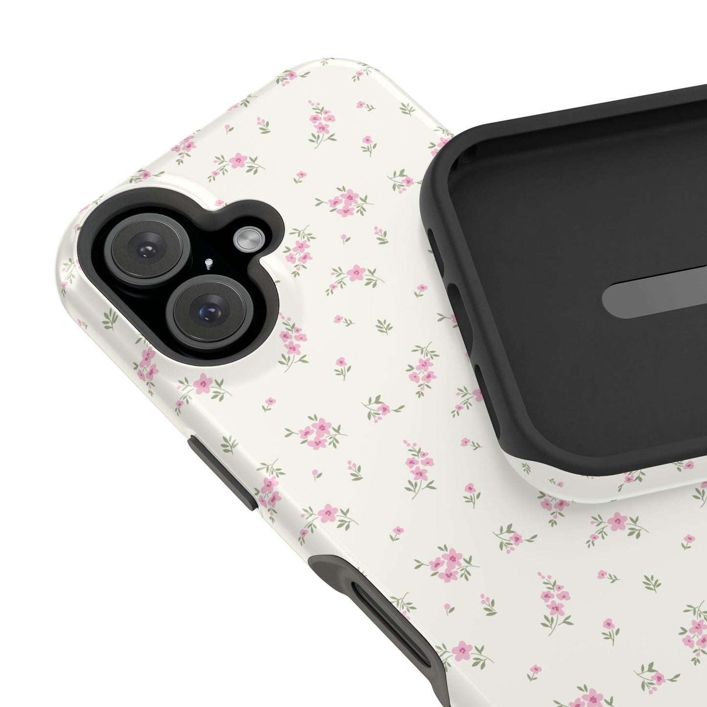 Blush Ditsy Flowers iPhone Case