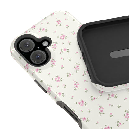 Blush Ditsy Flowers iPhone Case