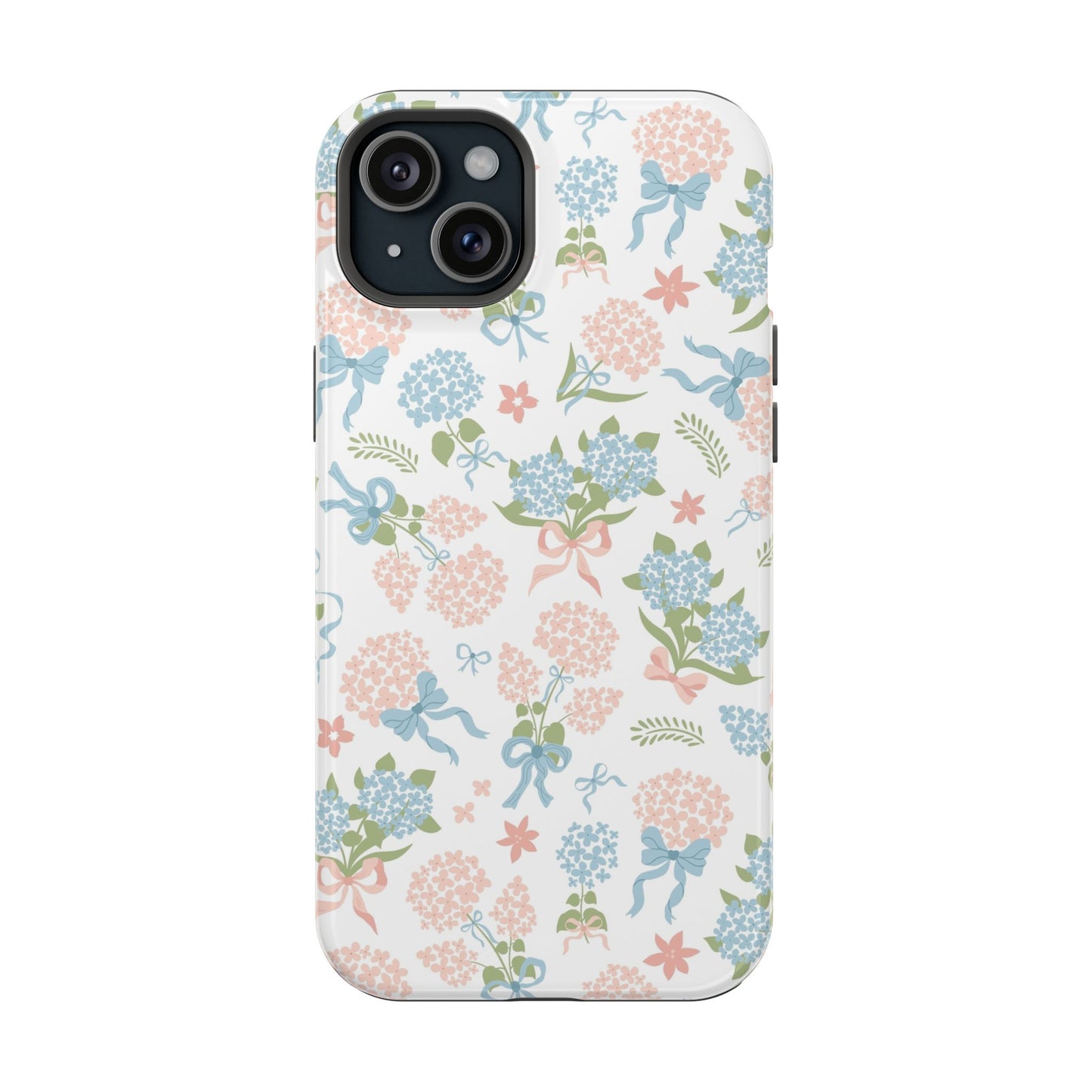 Hydrangea Bows iPhone Case