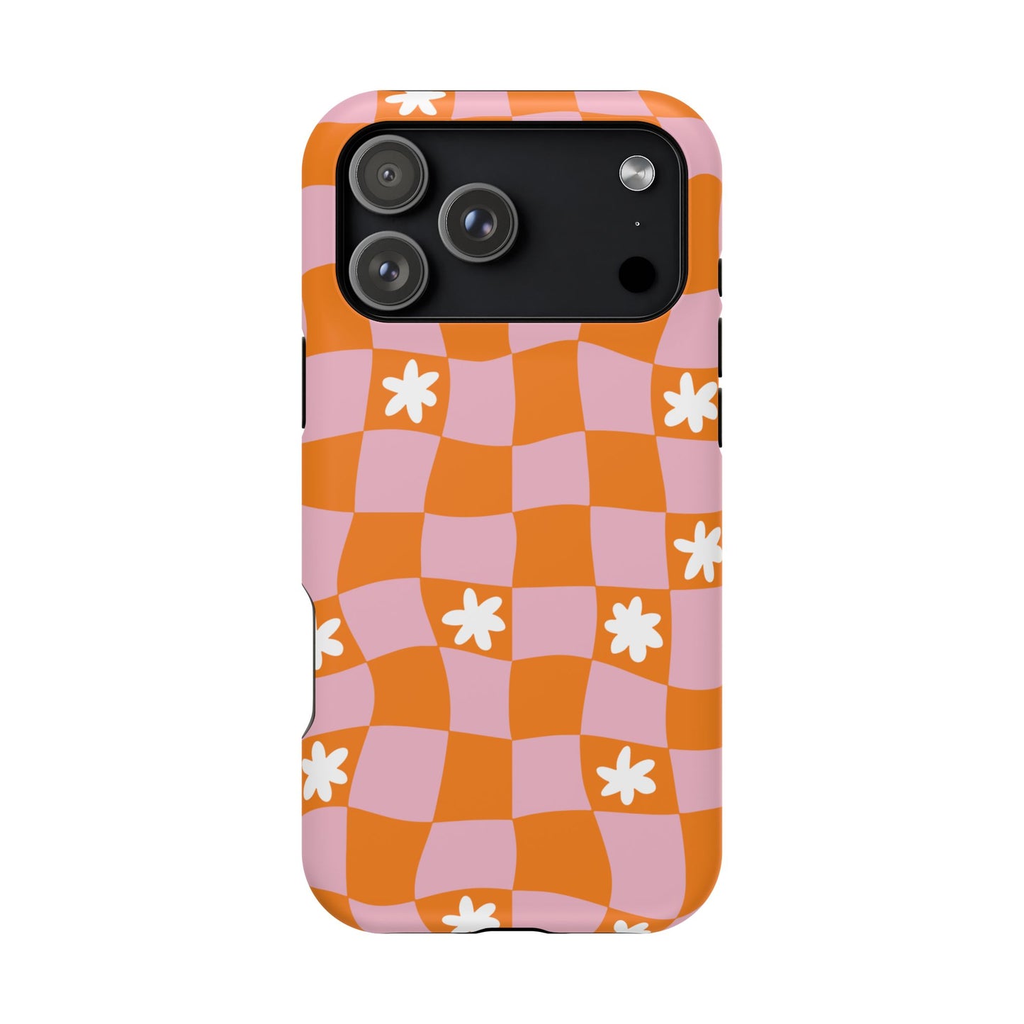 Groovy Check iPhone Case