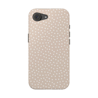 Vanilla Dots iPhone Case