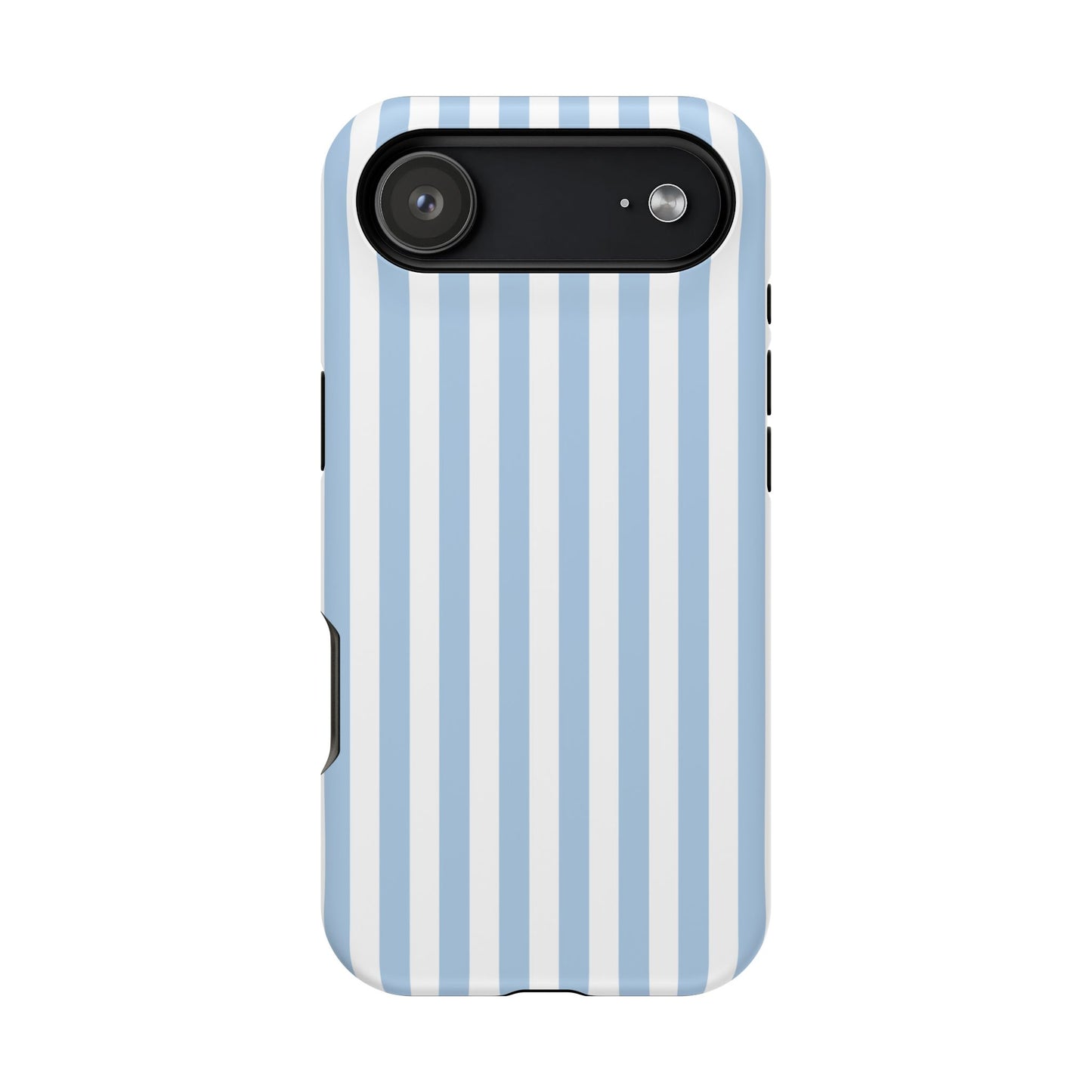 Blue Picnic Stripes iPhone Case
