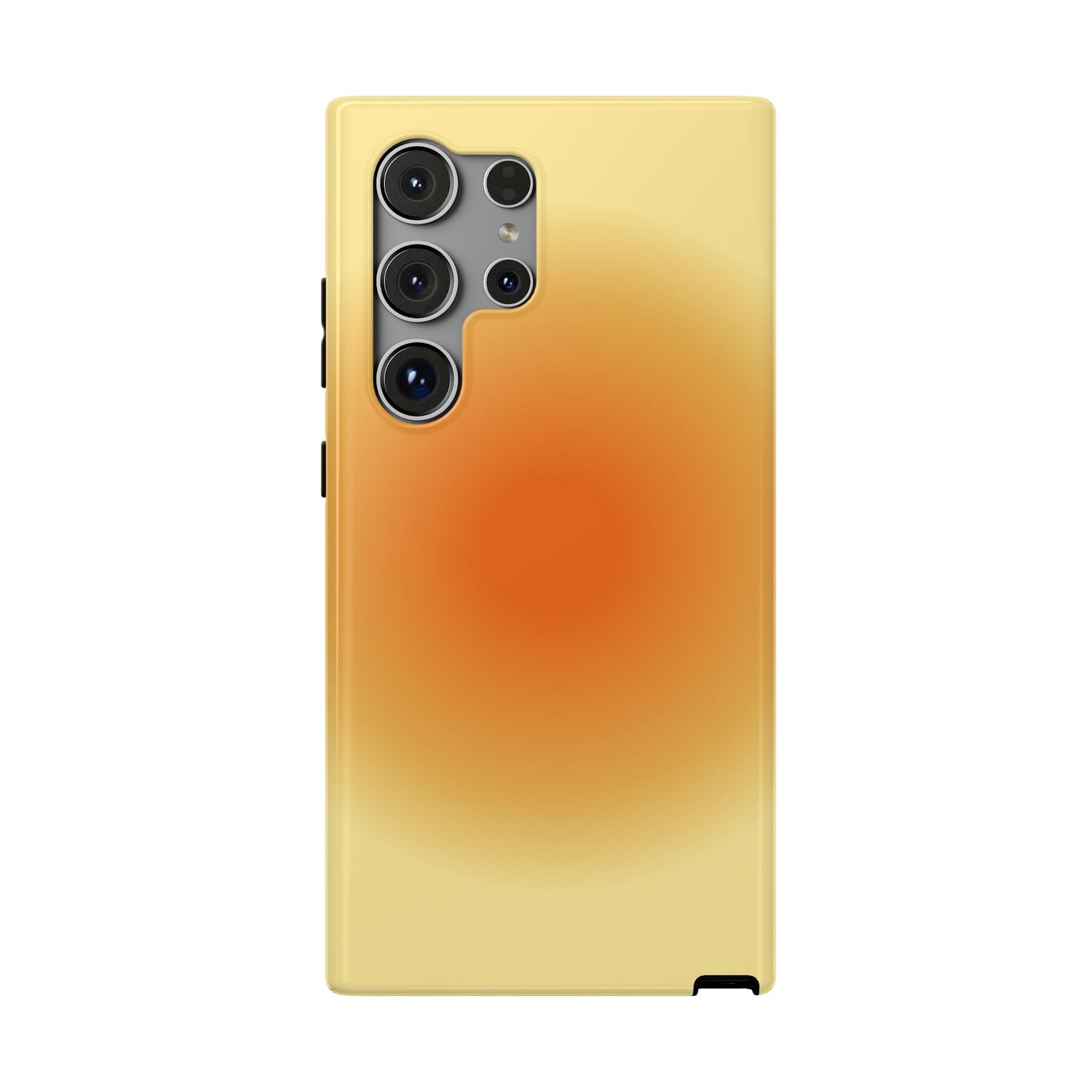 Orange Aura Samsung Case