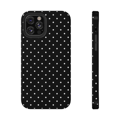 White Mini Dots iPhone Case