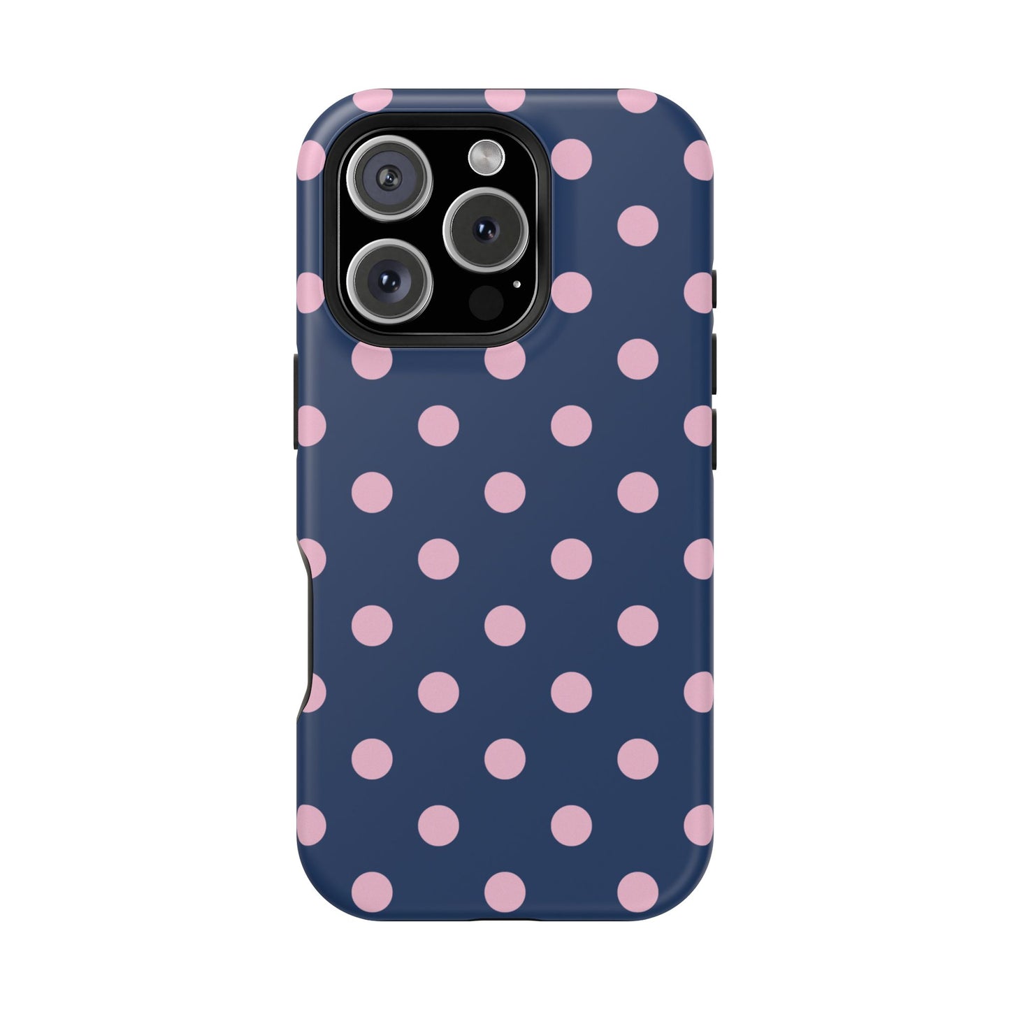 Periwinkle Polka Dots iPhone Case