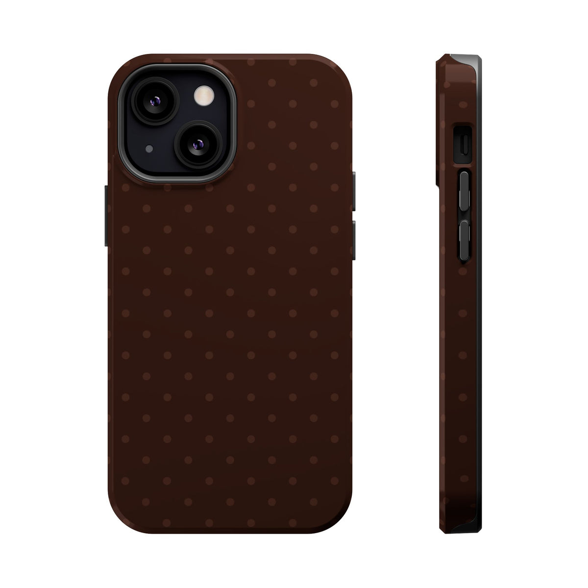 Mocha Mini Dots iPhone Case