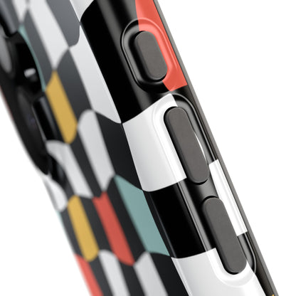 Retro Check iPhone Case