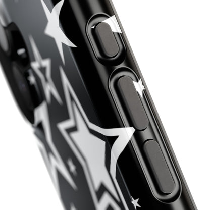 Black Stardust iPhone Case