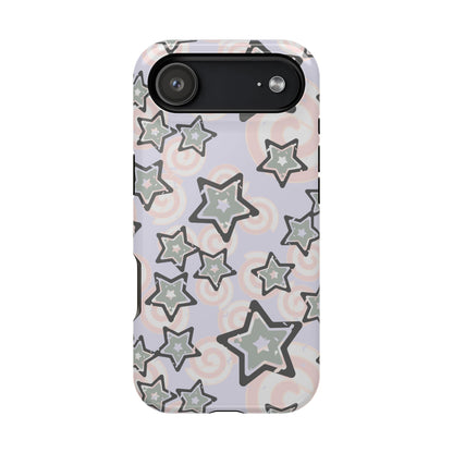 Y2K Gray Star iPhone Case