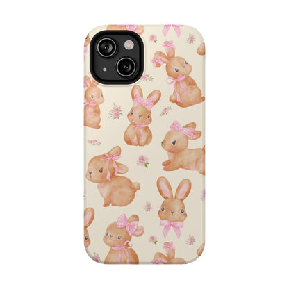 Bow Bunny iPhone Case