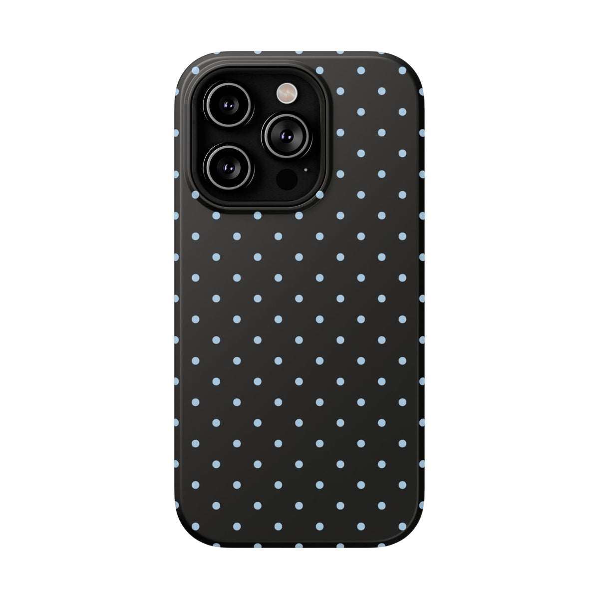 Blue Velvet Mini Dots iPhone Case