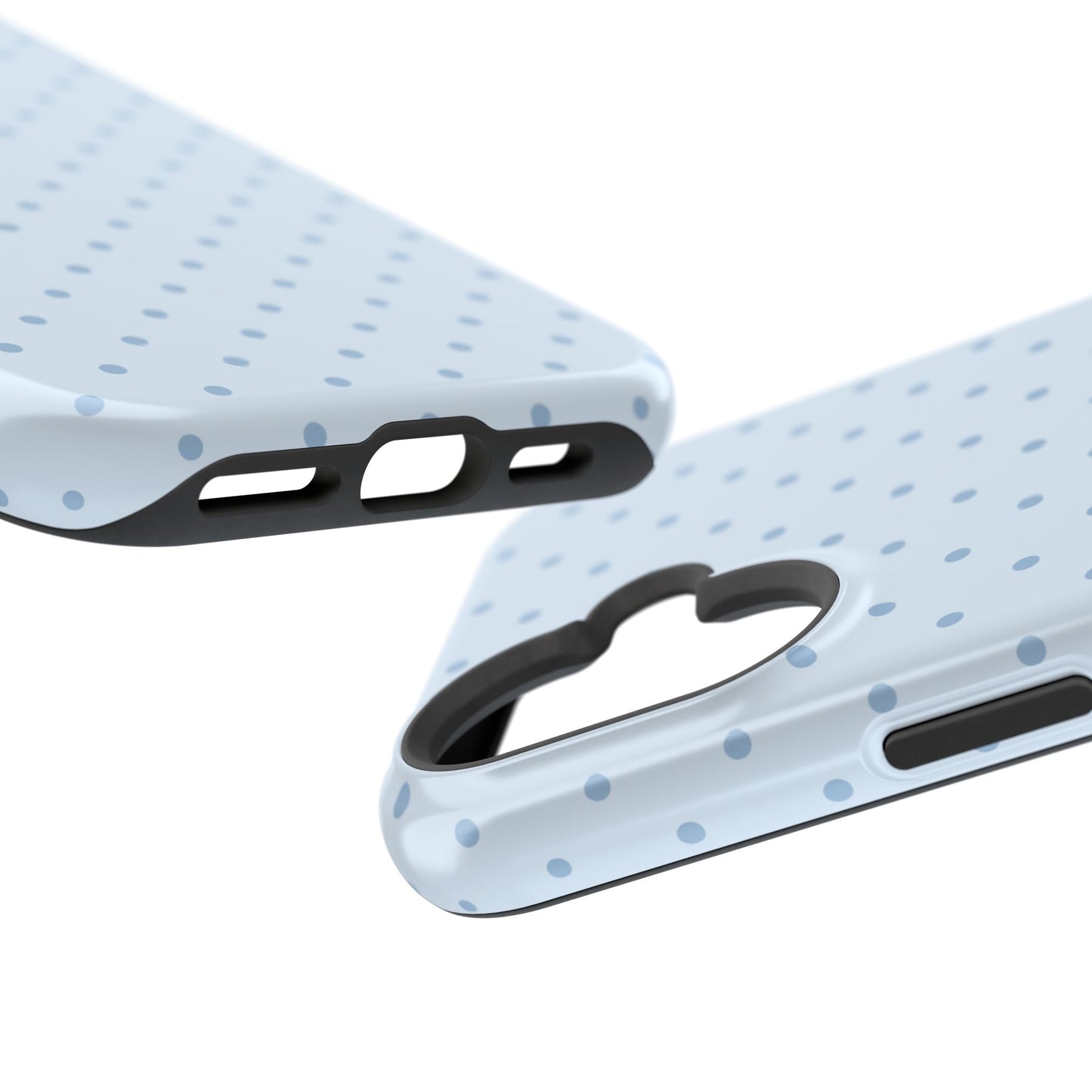 Blue Sprinkles Mini Dots iPhone Case