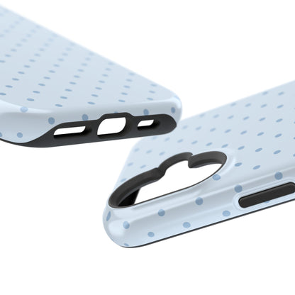Blue Sprinkles Mini Dots iPhone Case