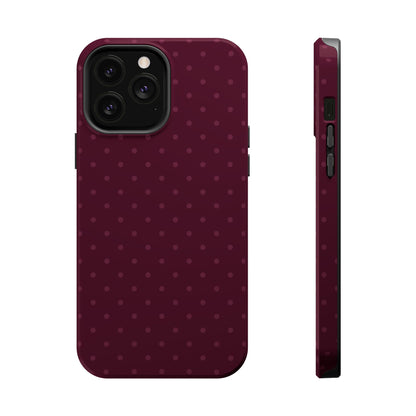 Berry Mini Dots iPhone Case