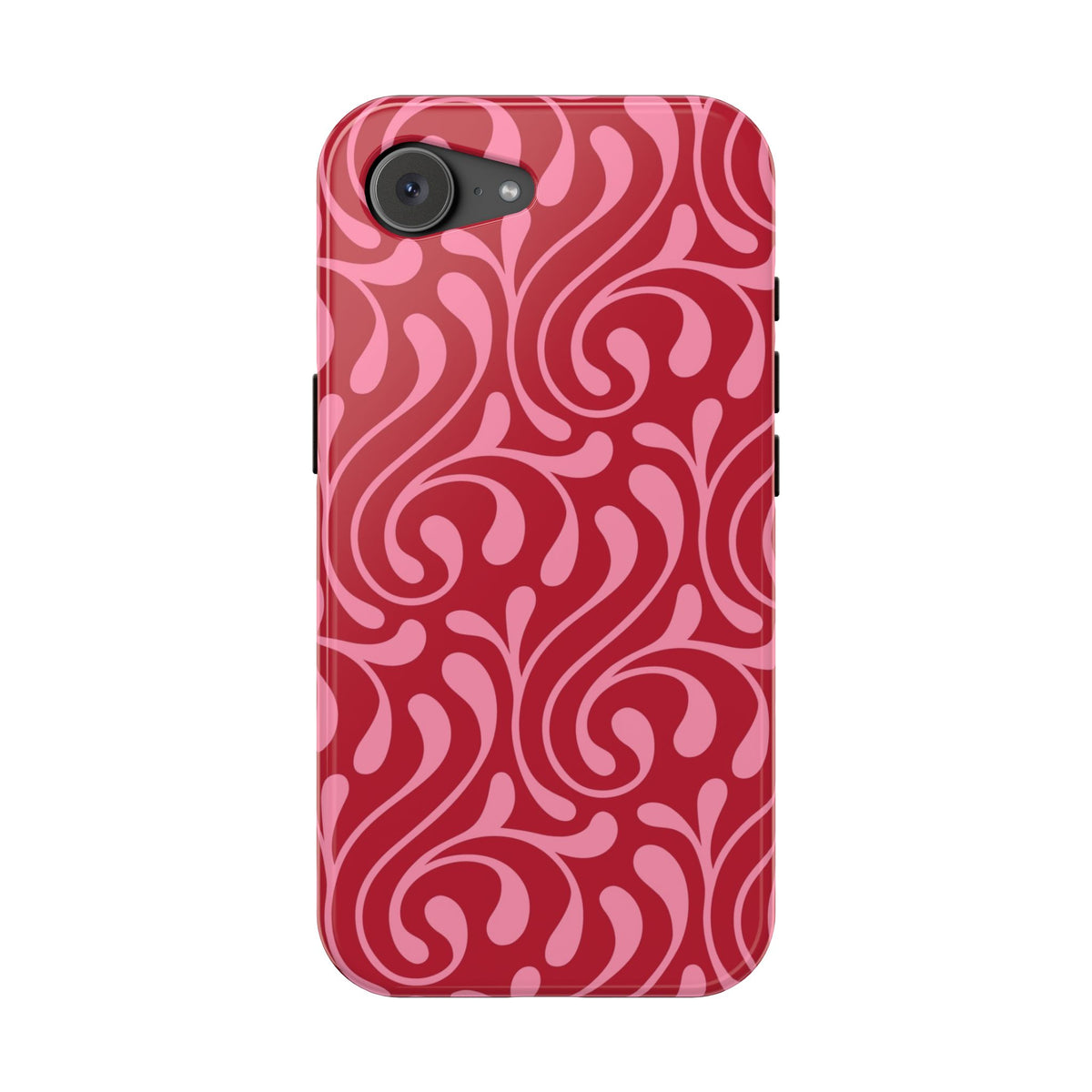 Cherry Paisley iPhone Case