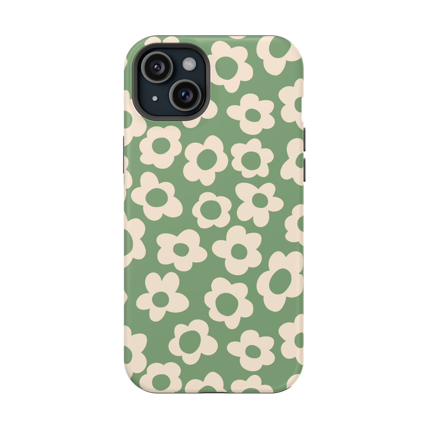 Green Las Flores iPhone Case