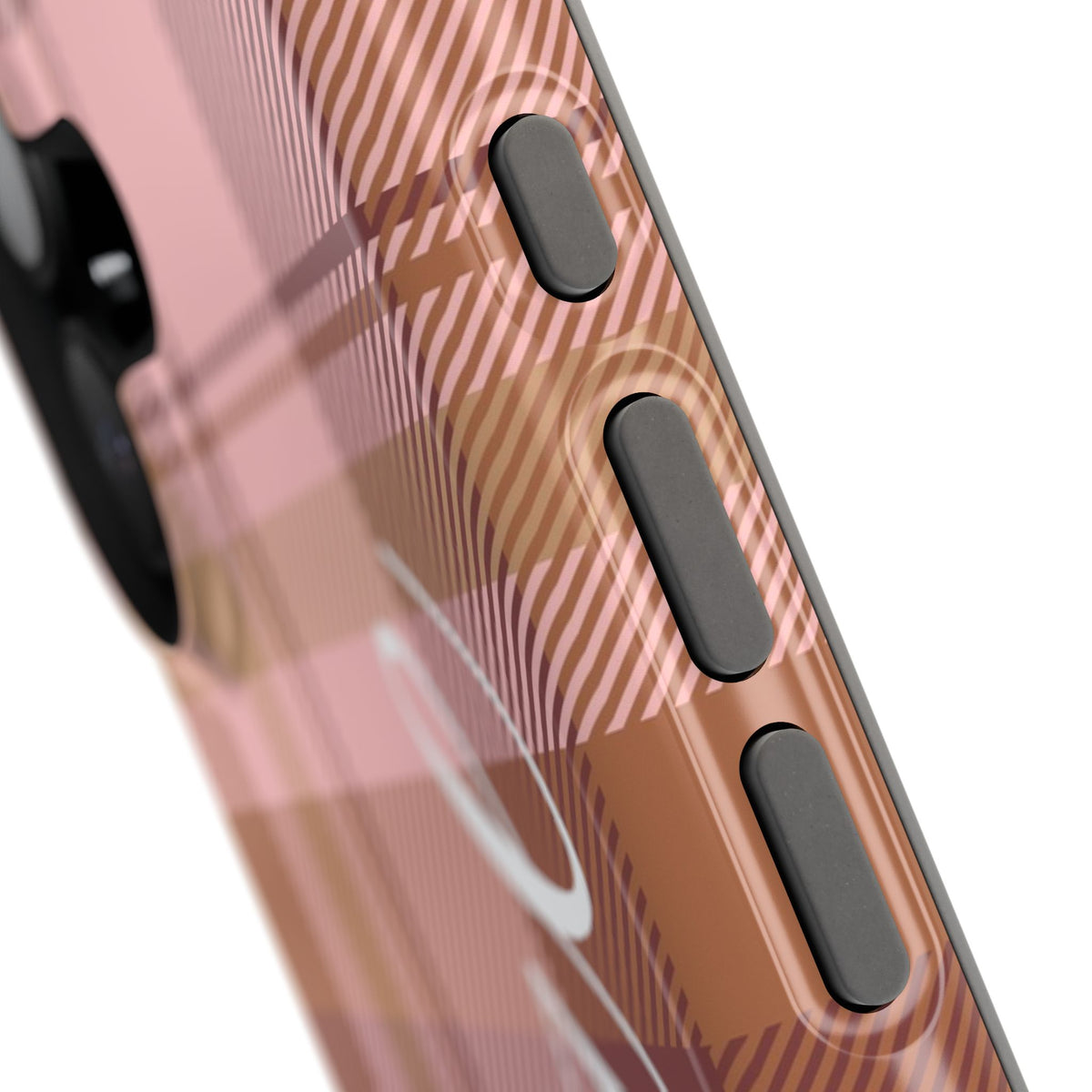 Custom Honey Plaid iPhone Case