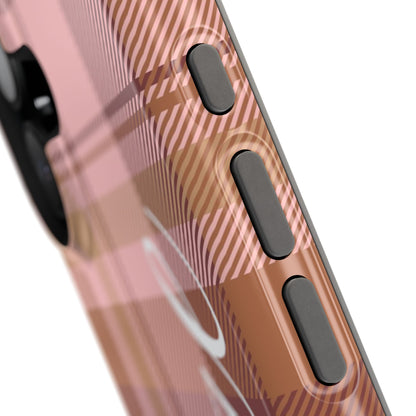 Custom Honey Plaid iPhone Case
