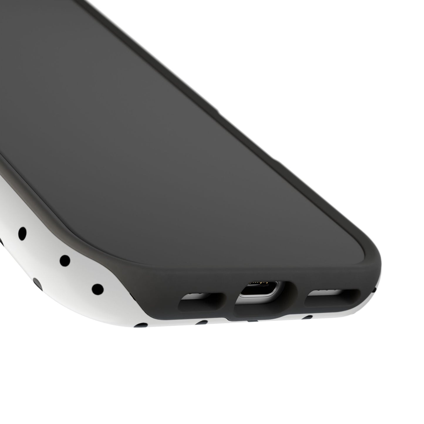 Black Mini Dots iPhone Case
