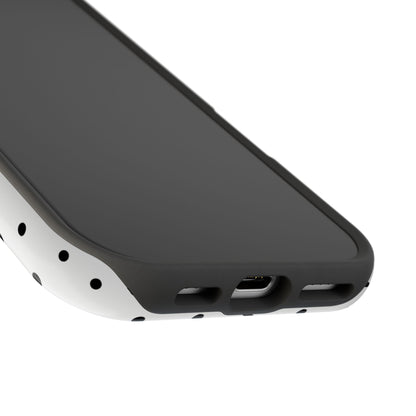 Black Mini Dots iPhone Case