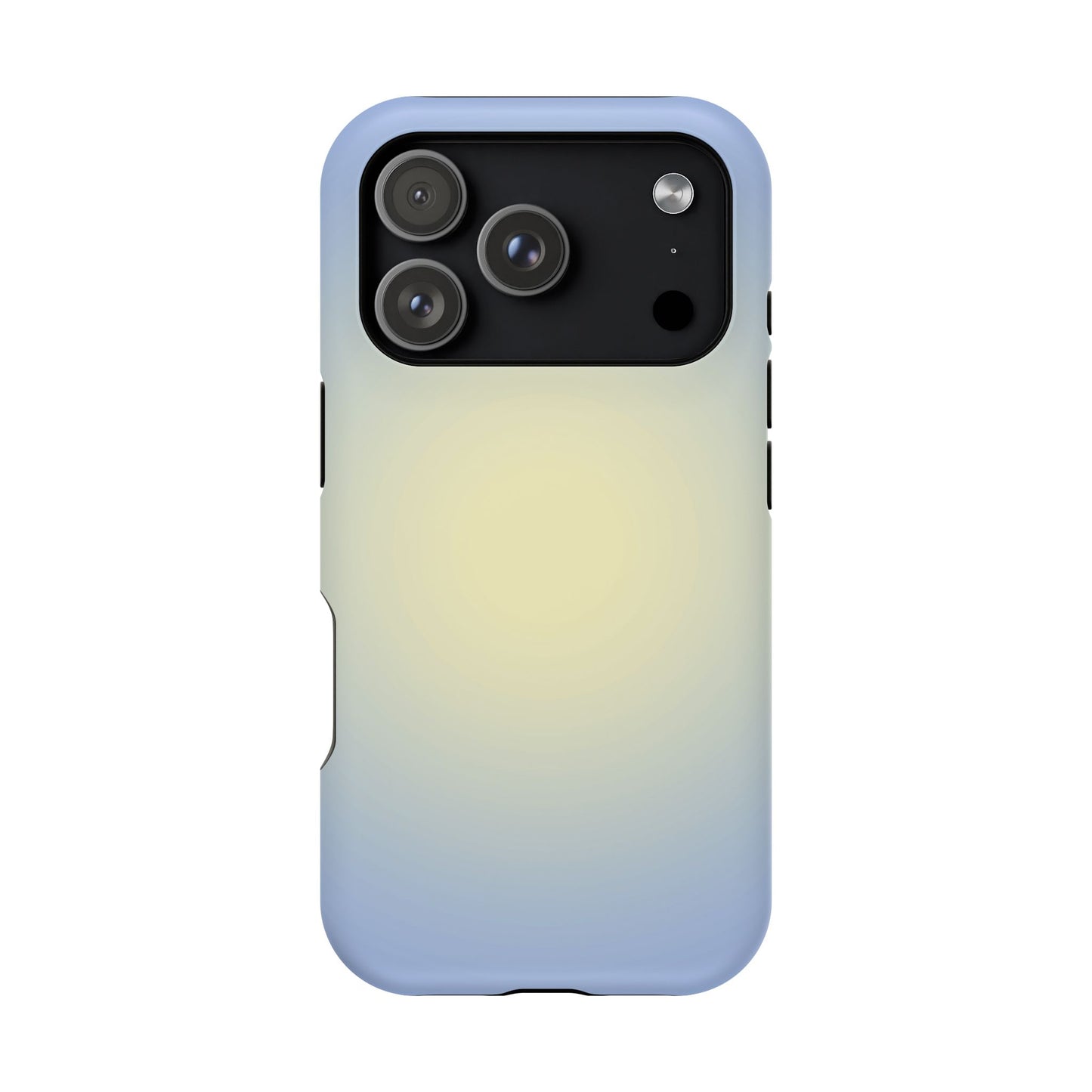 Blue & Yellow Aura iPhone Case