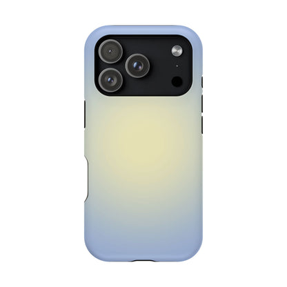 Blue & Yellow Aura iPhone Case